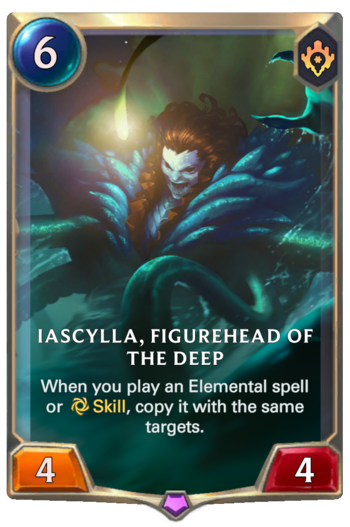 Iascylla, Figurehead of the Deep Card