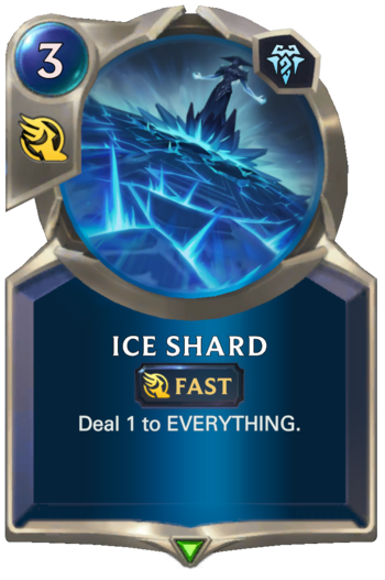 Ice Shard Card