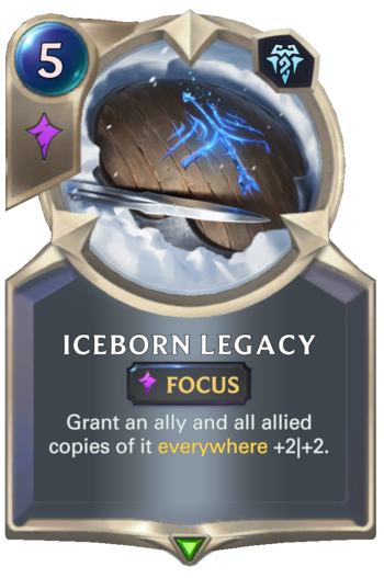 Iceborn Legacy Card