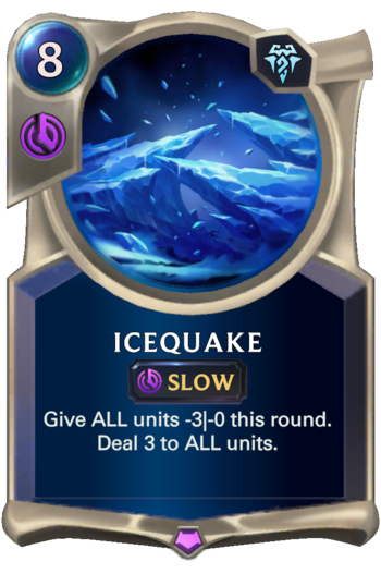 Icequake  Card