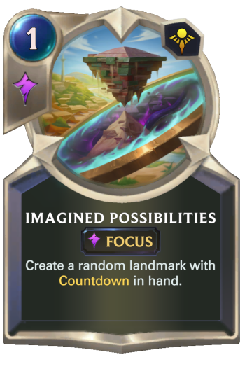 Imagined Possibilities Card