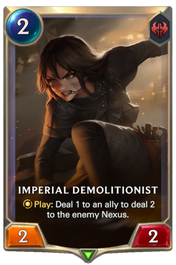 Imperial Demolitionist Card
