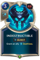 Indestructible Card