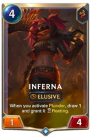 Inferna Card