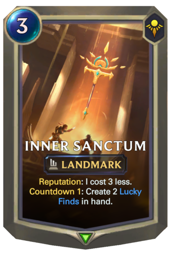 Inner Sanctum Card