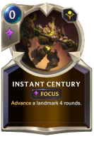 Instant Century Card