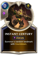 Instant Century Card