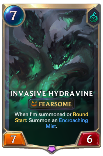 Invasive Hydravine Card