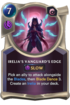 Irelia's Vanguard's Edge Card