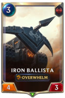 Iron Ballista Card