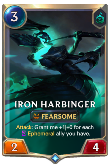 Iron Harbinger Card