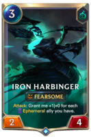 Iron Harbinger Card
