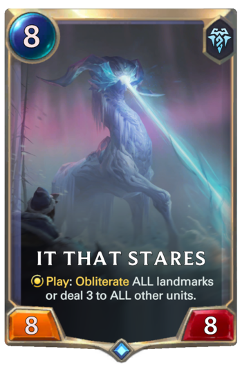 It That Stares Card