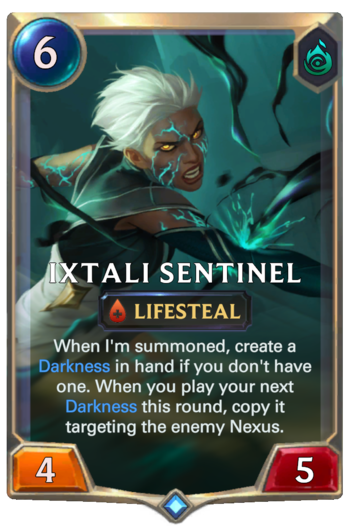 Ixtali Sentinel Card