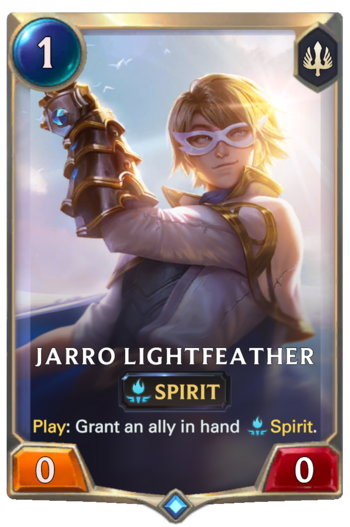 Jarro Lightfeather Card