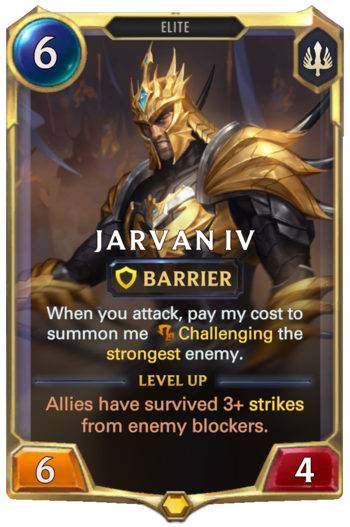 Jarvan IV Card