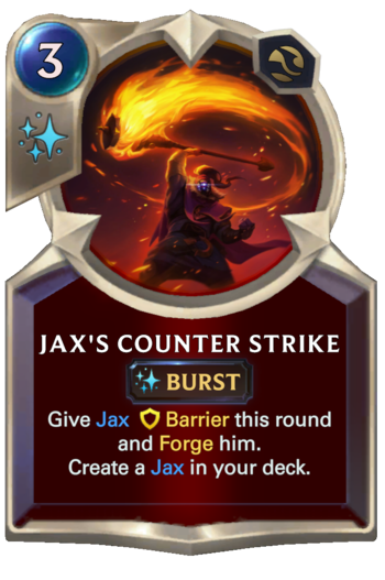 Jax's Counter Strike Card