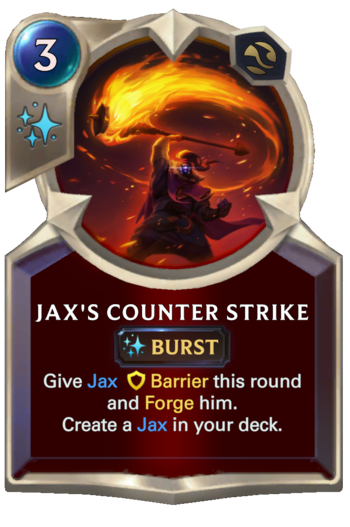 Jax's Counter Strike Card