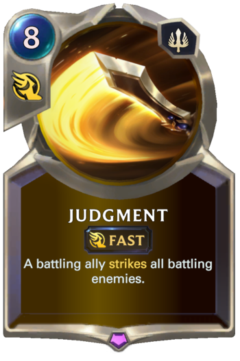 Judgment Card