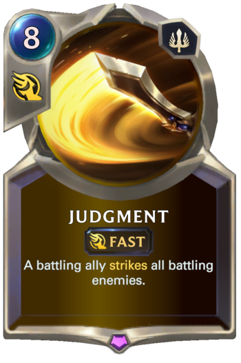 Judgment Card