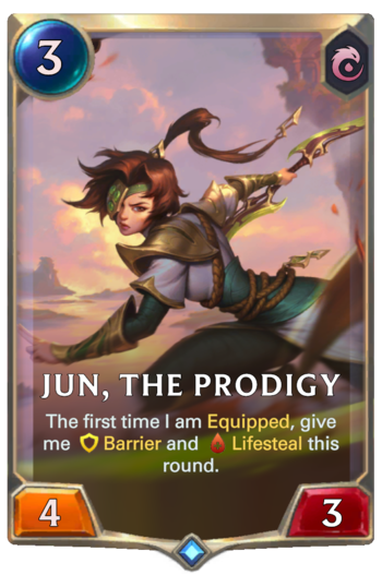 Jun, the Prodigy Card