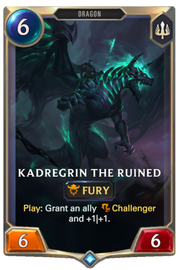Kadregrin the Ruined Card