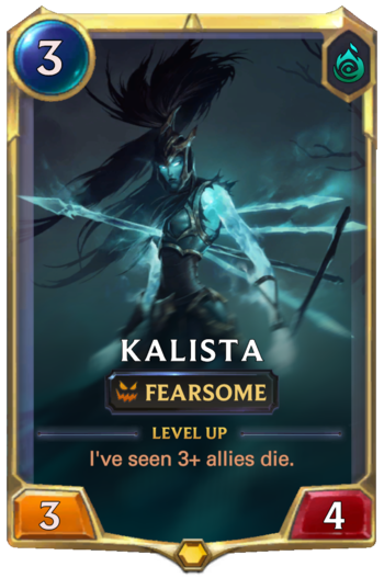 Kalista Card