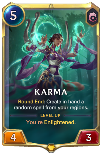 Karma :: Legends of Runeterra Card ::