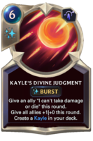 Kayle's Divine Judgment Card