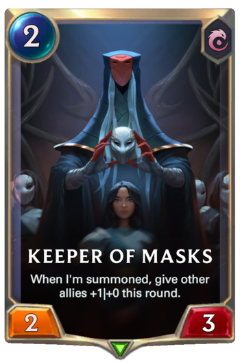 Keeper of Masks Card