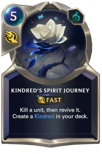 Kindred's Spirit Journey Card