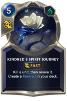 Kindred's Spirit Journey Card