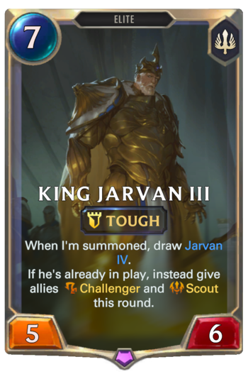 King Jarvan III Card