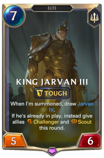 King Jarvan III Card