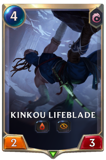 Kinkou Lifeblade Card
