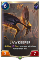 Lawkeeper Card