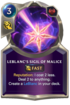 LeBlanc's Sigil of Malice Card