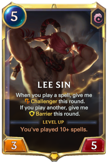 Lee Sin Card