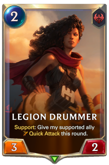 Legion Drummer Card