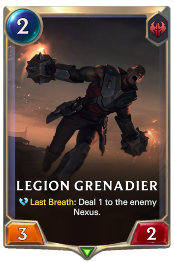 Legion Grenadier Card