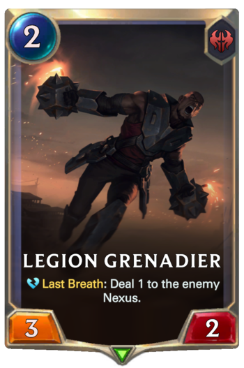 Legion Grenadier Card