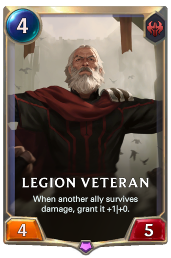 Legion Veteran Card
