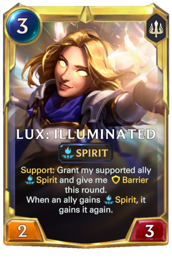 Leveled Lux: Illuminated Card