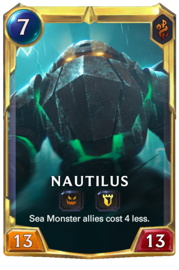 Leveled Nautilus Card