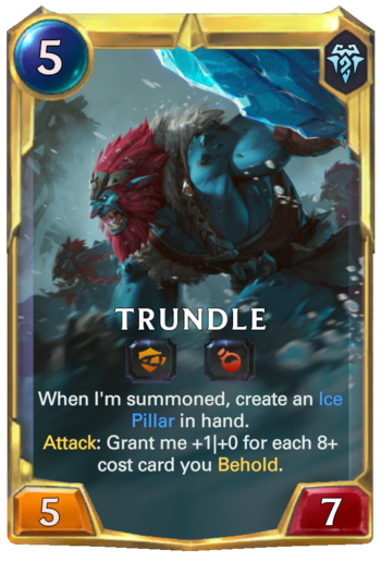 Leveled Trundle Card