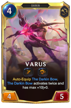 Leveled Varus Card