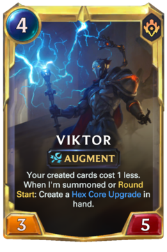 Leveled Viktor Card