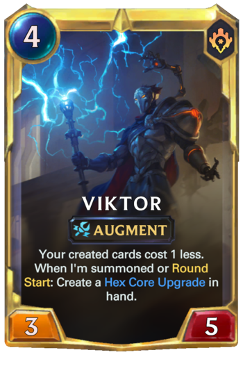 Leveled Viktor Card