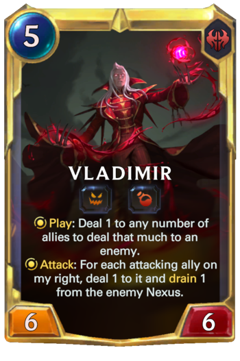 Leveled Vladimir Card