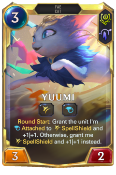 Leveled Yuumi Card